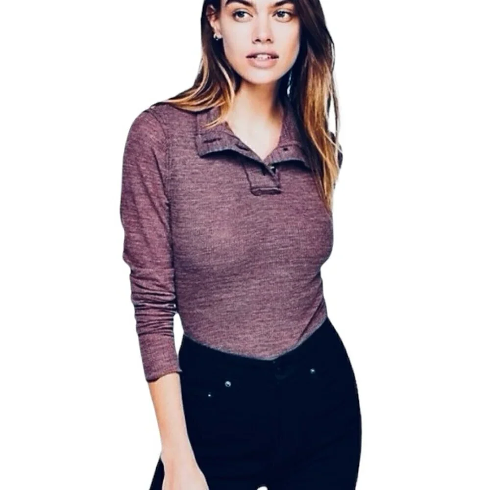 FREE PEOPLE We The Free Marigold Turtle Top - Size Medium